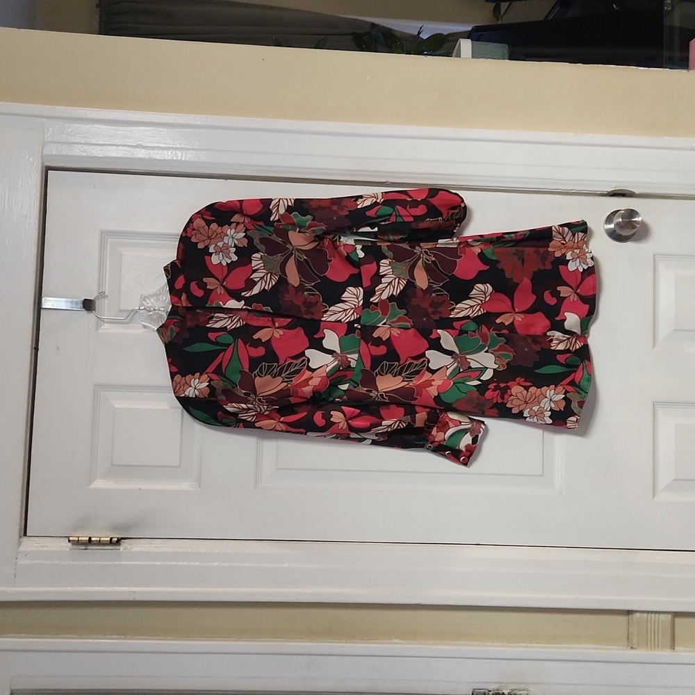 Floral Mini Dress - Multicolor - Picture 2 of 2